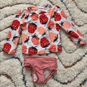 Strawberry swimsuit